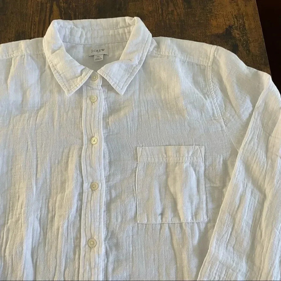 Jcrew 100% cotton button down - Picture 4 of 14